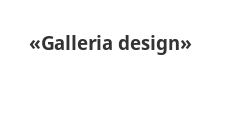 Логотип Салон мебели «Galleria design»