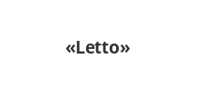 Логотип Салон мебели «Letto»