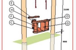 Детские качели своими руками: схемы и сборка