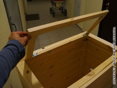 Самодельный ящик для хранения картофеля, сделанный своими руками