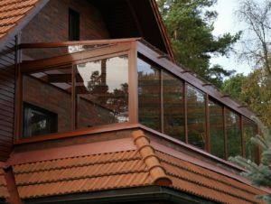 Дизайн балкона на даче