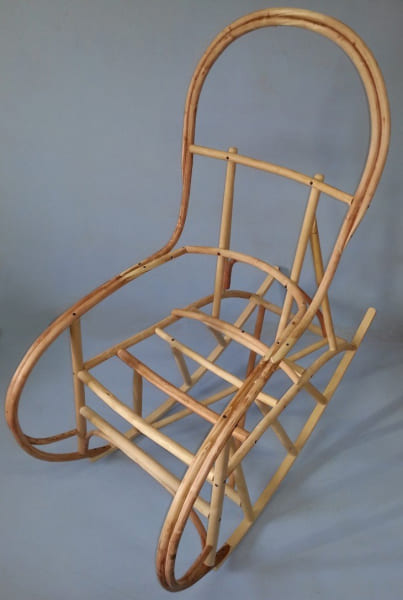 Кресло качалка своими руками из дерева: фото, чертежи и ход работы