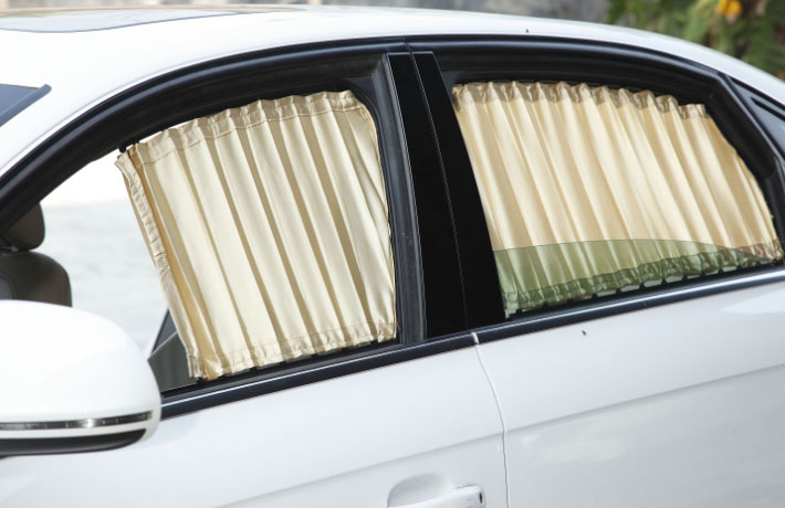 Автомобильные шторки на боковые окна своими руками