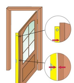 Ремонт дверей: причины проседания двери и способы ремонта