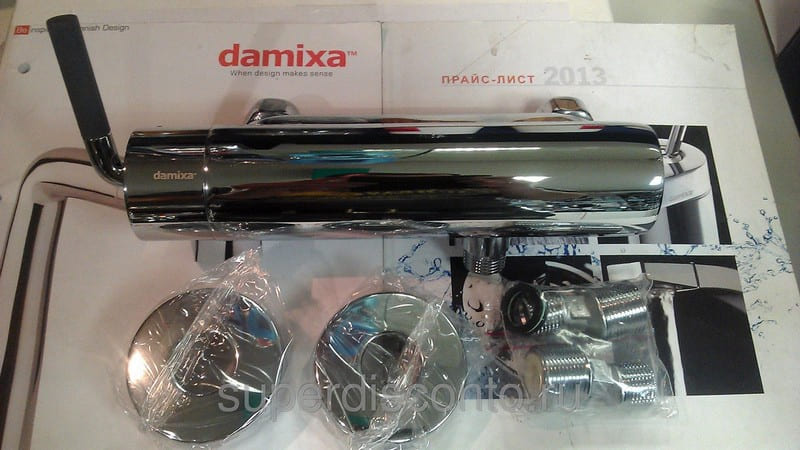 Виды и ремонт смесителей Damixa