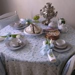 Как накрыть стол к чаю: правильная сервировка и праздничное оформление |+64 фото