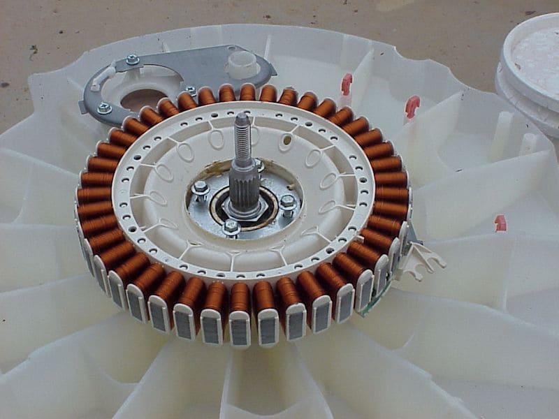 Двигатель от стиральной машины и схема его подключения к сети