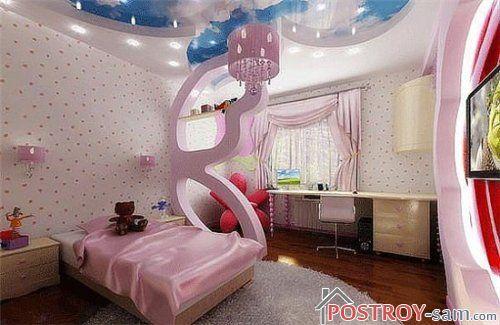 Дизайн комнаты для девушки 15, 20, 25 лет. Фото
