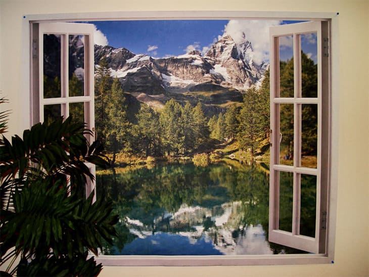 Фотообои вид из окна и всевозможные варианты их использования в интерьере