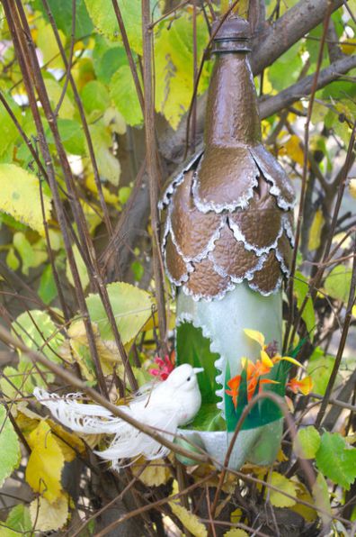 Кормушки для птиц из пластиковых бутылок своими руками: мастер-класс с фото