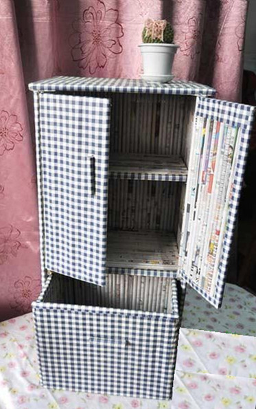 Шкаф для куклы своими руками из коробки и картона