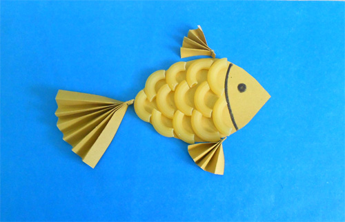 Золотая рыбка своими руками: схема и описание с фото