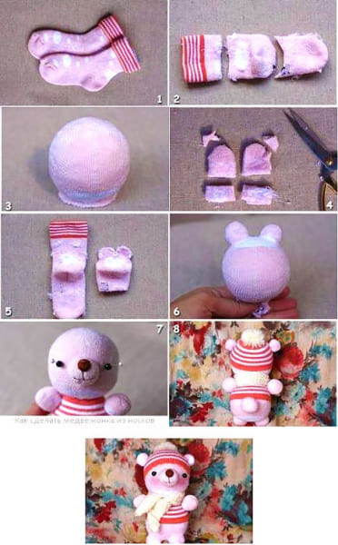 Как сделать куклы из носков своими руками — мастер класс