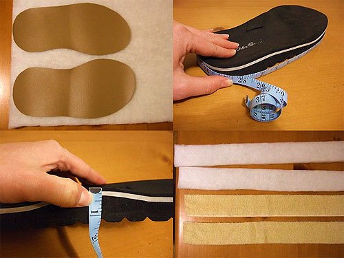 Как сшить мягкие домашние тапочки своими руками — мастер класс в картинках