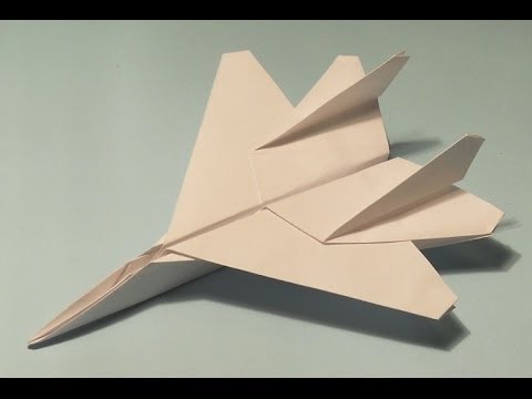 Как легко сделать самолетик из бумаги? 4 модели разного уровня сложности
