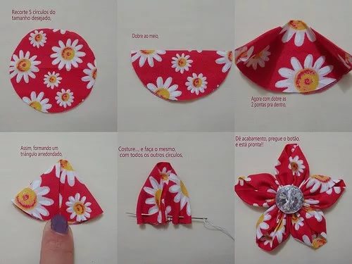 Цветы на платье из ткани своими руками: мастер-класс с фото и видео