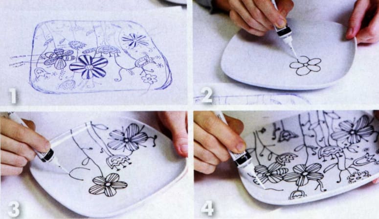 Роспись по керамике: мастер-класс изделий своими руками в новой технике