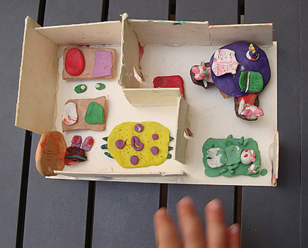 Как сделать дом из пластилина для кукол своими руками с фото и видео