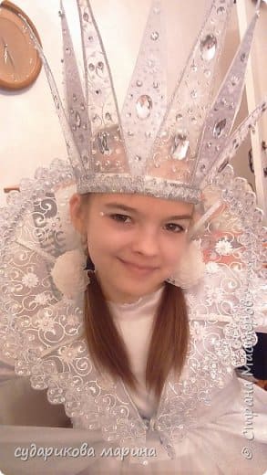 Как сделать новогодний костюм Снежной Королевы к Новому Году?