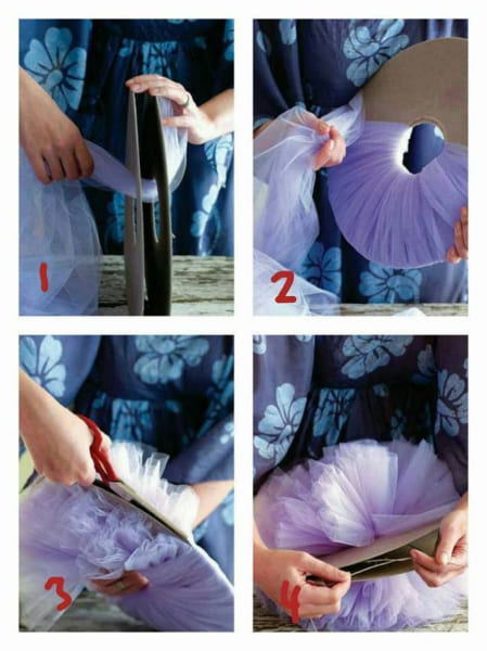 Мастер-класс: Эффектная юбка из фатина своими руками без шитья