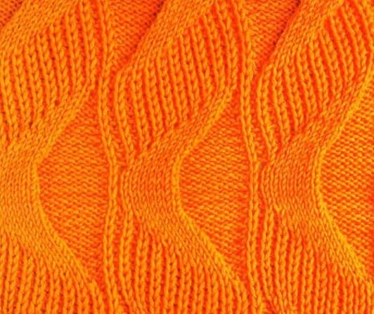 Полу-/патентная резинка. Шикарные узоры для вязания джемперов и пуловеров: 4 варианта